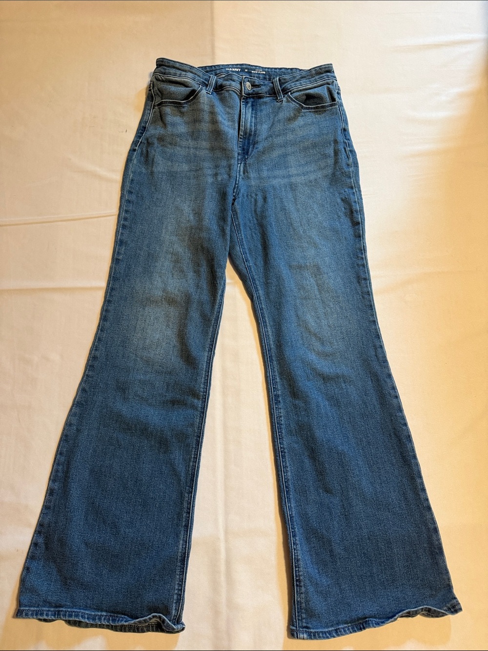 Old Navy High Rise Women's Wow Flare Denim Jeans Size 10